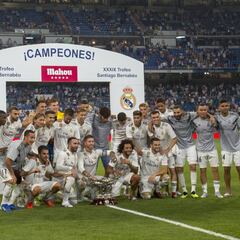 El Madrid conserva la pegada
