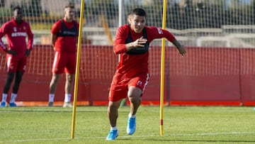 Juan Camilo Hernández debutará con el Mallorca