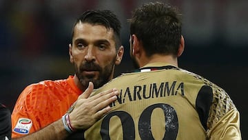 Buffon: "Que Donnarumma elija lo que le haga feliz"