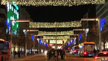 Luces de Navidad, iluminaci&oacute;n de calles
 EUROPA PRESS
   (Foto de ARCHIVO)
 05/12/2019