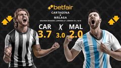 FC Cartagena vs. Málaga CF: horario, TV, pronósticos y clasificación