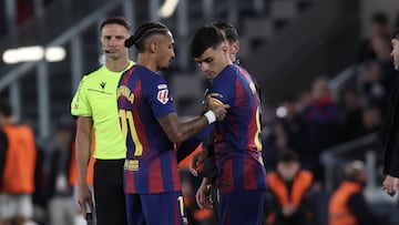 Raphinha y Pedri, juntos 68 días después