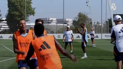 Mbappé and Vinicius dazzle in Real Madrid training; celebratory chemistry sends ripples through Europe