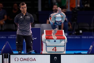 Grace Nuhfer, nadadora paralímpica estadounidense que representará a los Estados Unidos en los Juegos Paralímpicos de Verano de 2024.