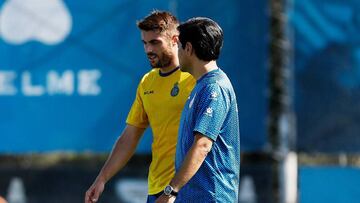 David López, sensible baja del Espanyol ante el Real Madrid