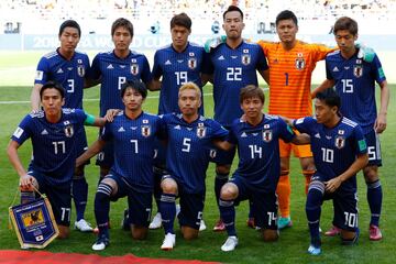 Formación inicial de Japón. 