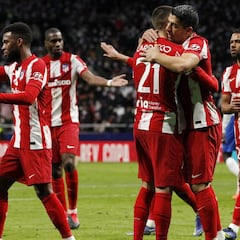 Aprobados y suspensos del Atlético de Madrid: Luis Suárez se quita un peso de encima