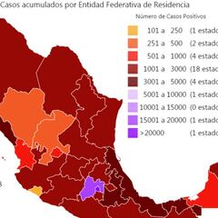 Mapa y casos de coronavirus en México por estados hoy 4 de junio