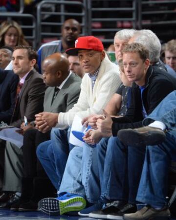 Will Smith en un Philadelphia 76ers-Memphis Grizzlies.