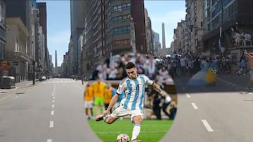 El momento exacto en el que explota Buenos Aires tras ganar la Copa Mundial