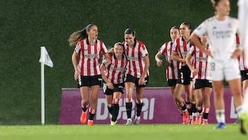 13/01/26 FUTBOL FEMENINO
PARTIDO PRIMERA DIVISION
REAL MADRID - ATHLETIC DE BILBAO
GOL 0-1 ALEGRIA SARA ORTEGA