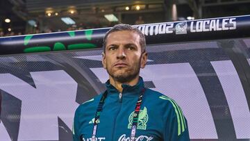 Jaime Lozano head coach of Mexico during the game international friendly between Mexican National team (Mexico) Bolivia at Soldier Field Stadium on May 31, 2024 in Chicago, Illinois, United States.