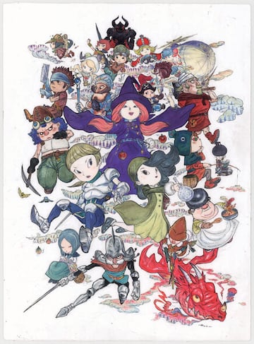 Ilustraci¨®n - Fantasy Life (3DS)