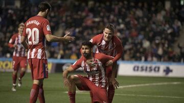 03/01/18  PARTIDO IDA OCTAVOS COPA DEL REY
 LLEIDA  -  ATLETICO DE MADRID 
 DIEGO COSTA GOL 0-3 ALEGRIA GAMEIRO JUANFRAN 