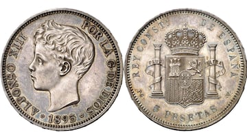 Este duro de las antiguas pesetas es uno de los más valiosos: si lo tienes, puedes ganar hasta 80.000 euros