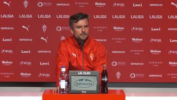 17-01-25. RUBÉN ALBÉS, EN LA RUEDA DE PRENSA EN MAREO.