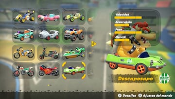 mario kart world monedas