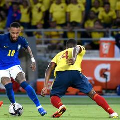 Brazil boss Tite defends Neymar after Colombia draw