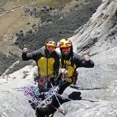 Los hermanos Pou afrontan nuevos retos de escalada en Perú