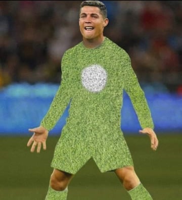 Cristiano Ronaldo y Mbappé, protagonista de los memes de octavos