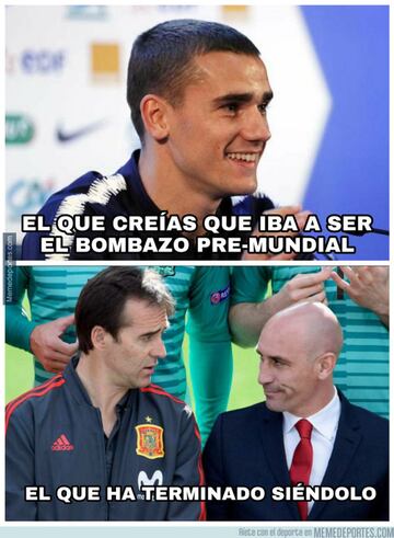 Los memes más divertidos tras la destitución de Julen Lopetegui