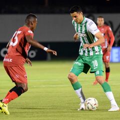 Nacional gana en Tunja y es líder parcial de la Liga BetPlay