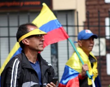 En imágenes el recibimiento de miles de colombianos a Nairo