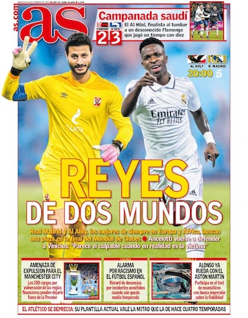 Las portadas de AS de febrero