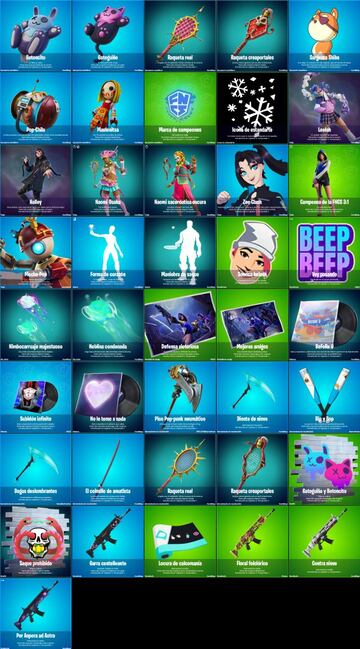 Todos los objetos cosm&eacute;ticos nuevos del parche 19.40 de Fortnite