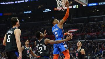 Los Clippers frenan a los Thunder y ya acarician los playoffs