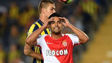 Falcao, durante un partido.