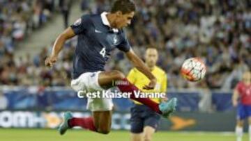 L'Équipe: "Varane es un Kaiser"