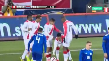 Cueva volvió a lo grande: golpeo magistral a la escuadra