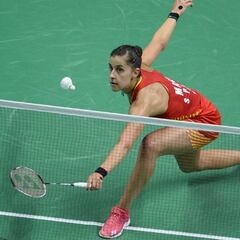 Resumen del Carolina Marín - He Bingjiao: Carolina, a la final