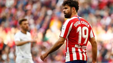 Diego Costa, durante el Atlético-Sevilla