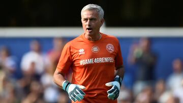 Mourinho en un partido benéfico