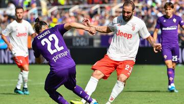 Fiorentina - Juventus en vivo online: Serie A
