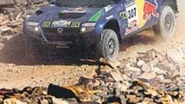 <b>CONCENTRADO. </b>Sainz ya piensa cómo ganar el próximo Dakar.