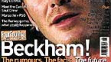 <B>LO VEN FUERA</B> . FourFourTwo ve un futuro incierto a Beckham.