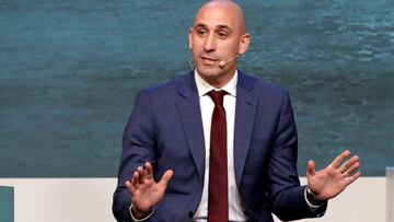 Luis Rubiales, presidente de la RFEF. 