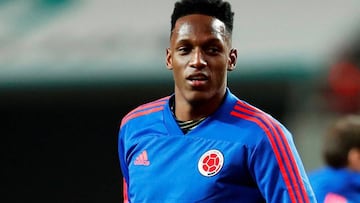 Yerry Mina, jugador de la Selecci&oacute;n Colombia