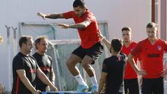 Correa, que regres&oacute; a los entrenamientos hoy, en la sesi&oacute;n del Atleti, donde su rol puede haber cambiado. 