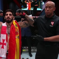 Ilia Topuria, el destructor: noquea a Jackson en 138 segundos