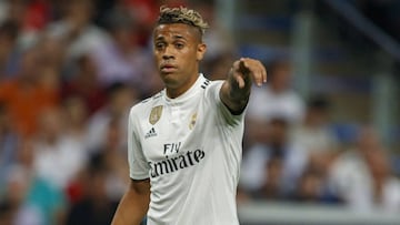 Mariano D&iacute;az, jugador del Real Madrid
 