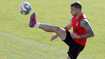 Trippier, con el Atlético.