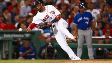 Boston Red Sox presentes en práctica de Eduardo Núñez