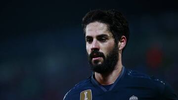 LEGANES, SPAIN - JANUARY 16: Isco of Real Madrid CF in action during the Copa del Rey Round of 16 second leg match between CD Leganes and Real Madrid at Estadio Municipal de Butarque on January 16, 2019 in Leganes, Spain. (Photo by Gonzalo Arroyo Moreno/G