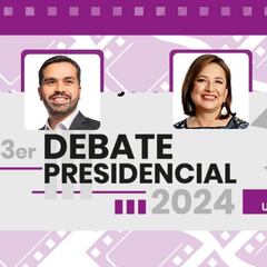 Tercer Debate Presidencial 2024: fecha, hora y cómo ver el encuentro entre Sheinbaum, Gálvez y Máynez