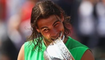 Nadal ganó 6-1, 6-3, 6-0