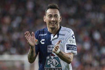 El argentino sigue mostrando su calidad en los estadios de la Liga MX. Su calidad le permite todavía ser un jugador peligroso del Pachuca.